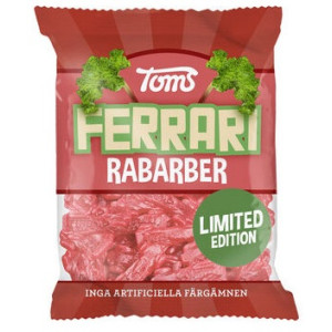 Ferrari Rabarber Påse Toms 120g x15