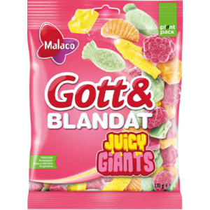 Gott  Blandat Juicy Giants 130gx12st