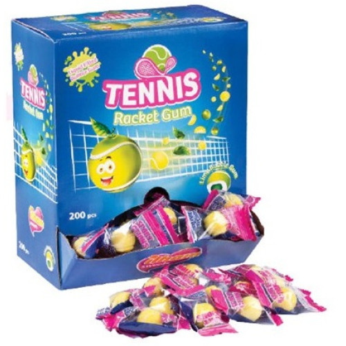 tug / TENNIS BALLS BUBBLE GUM AUTOMAT 200st