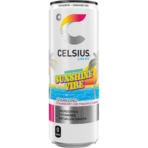 Celsius Sunshine Vibe Limited Edition 355mlx24st