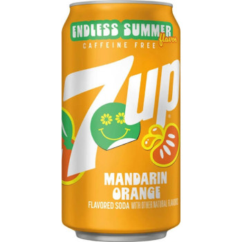 Usa-7up  Mandarin Orange  355ML X24st