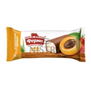 Glaserad Kvargbar Med Aprikossmak 36 Gx40st (FYST VARA )